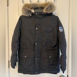 Boy down winter jacket